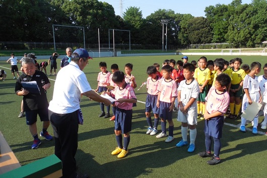 準優勝は常盤平少年SC